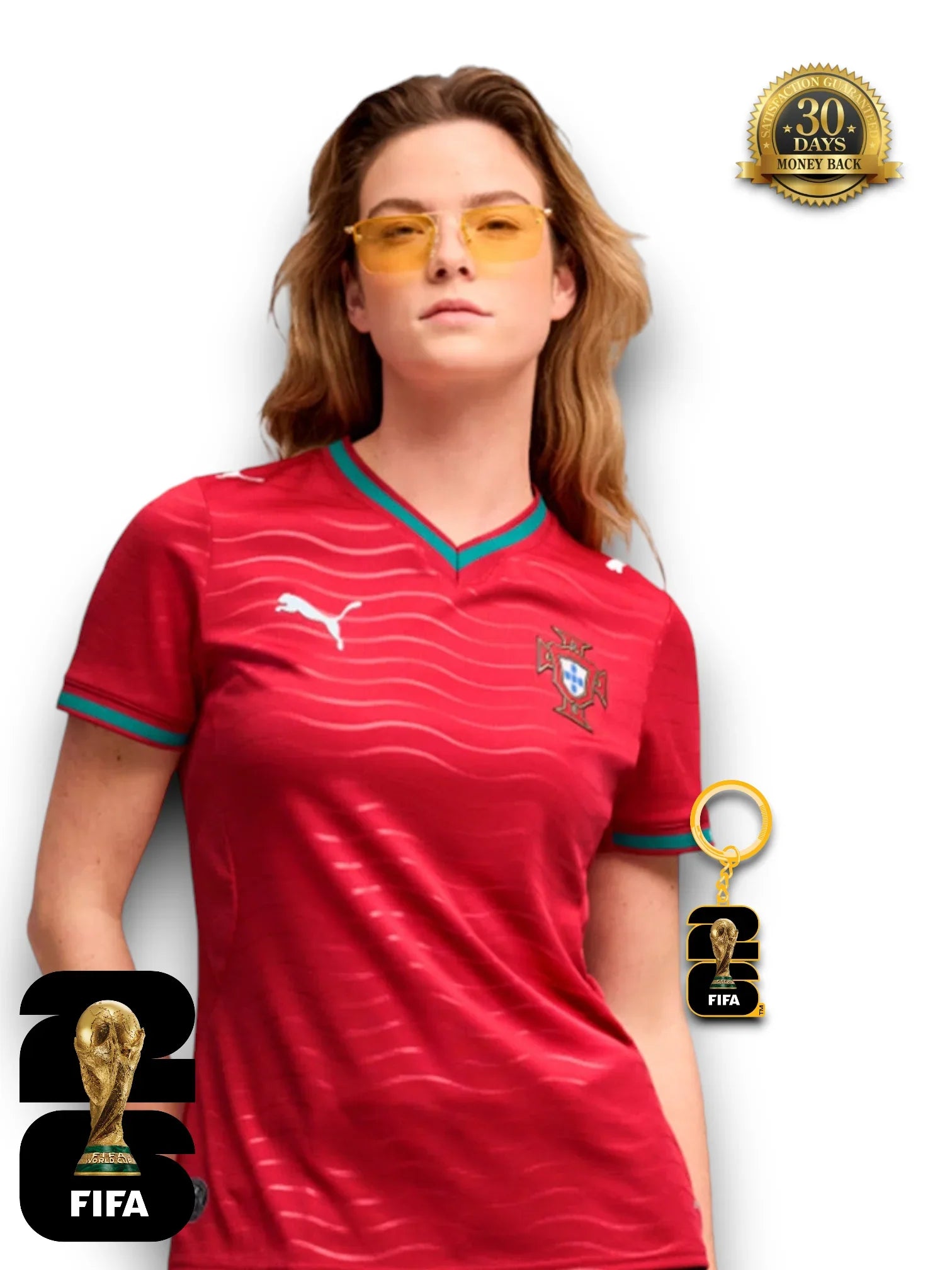 Portugal World Cup 2026 Women's Jersey