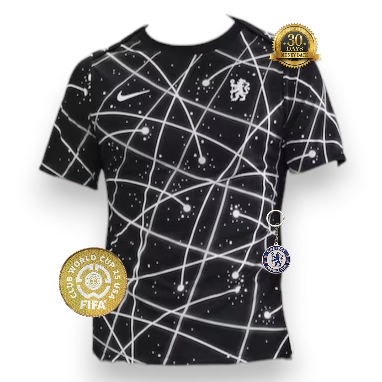 Jersey Chelsea World Cup Pre Match Top - Black 25/26