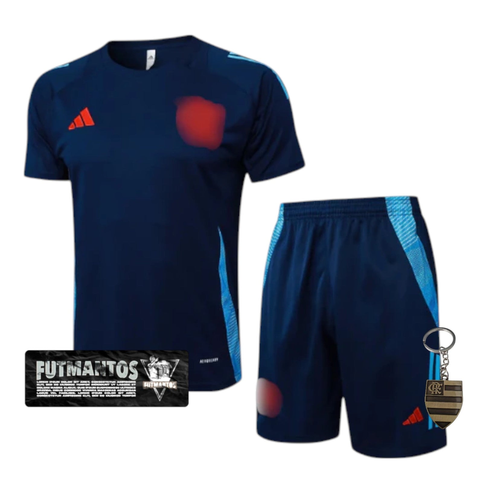 Conjunto Flamengo CRF Training 25/26 - Blue Escuro