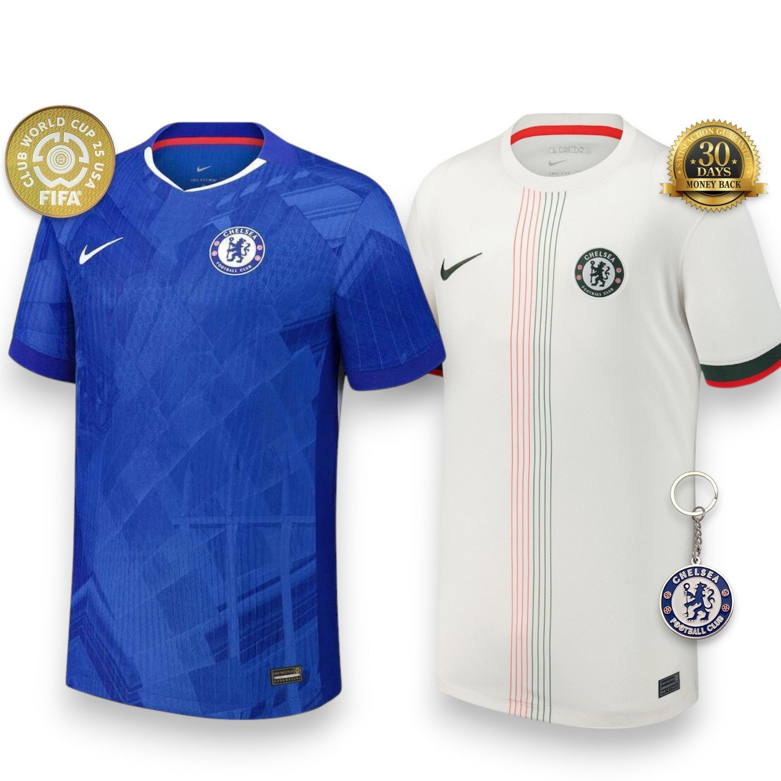 Combo Chelsea Home + Away Jerseys 25/26