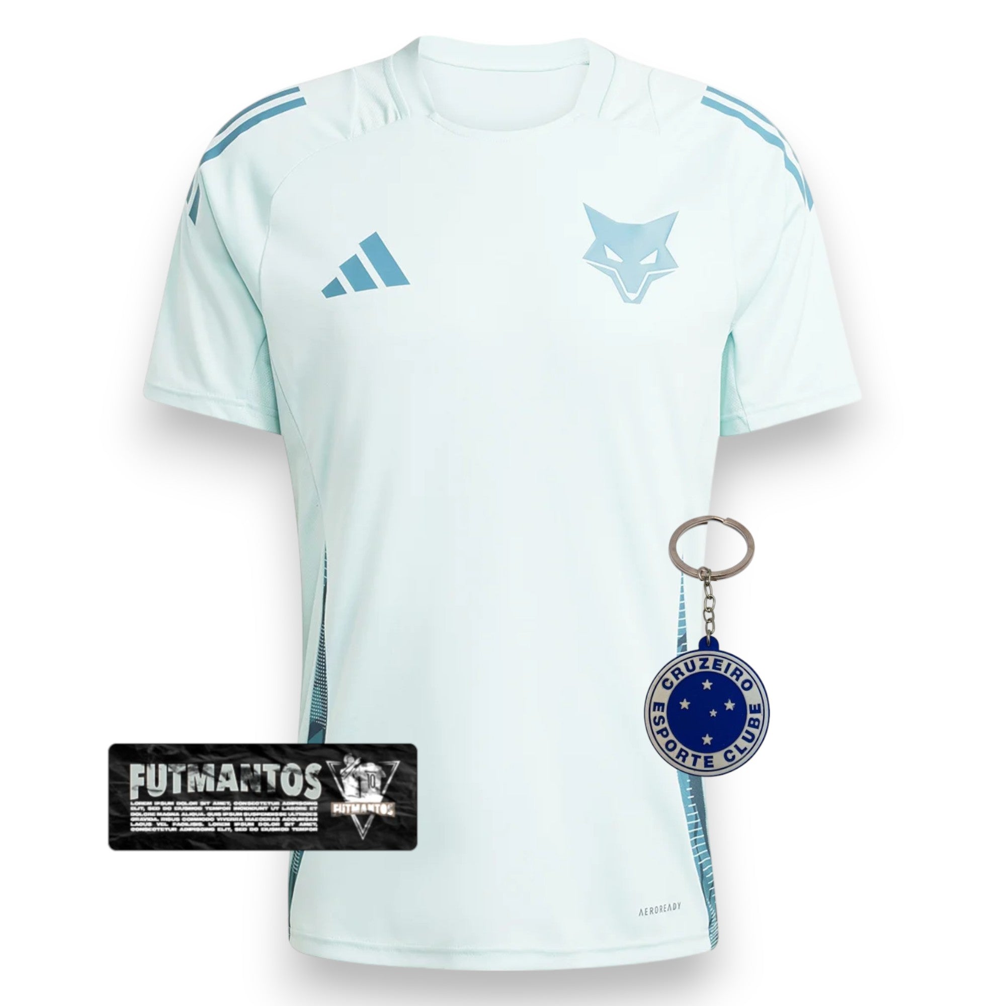 Camisa de Treino Cruzeiro 25/26 Azul Turquesa