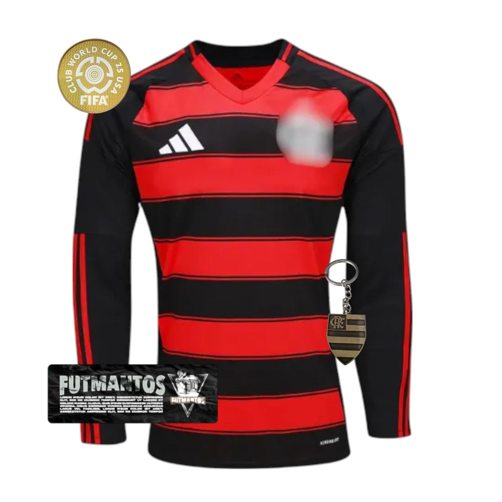 Jersey Flamengo CRF I 25/26 Long Sleeve - Super Mundial