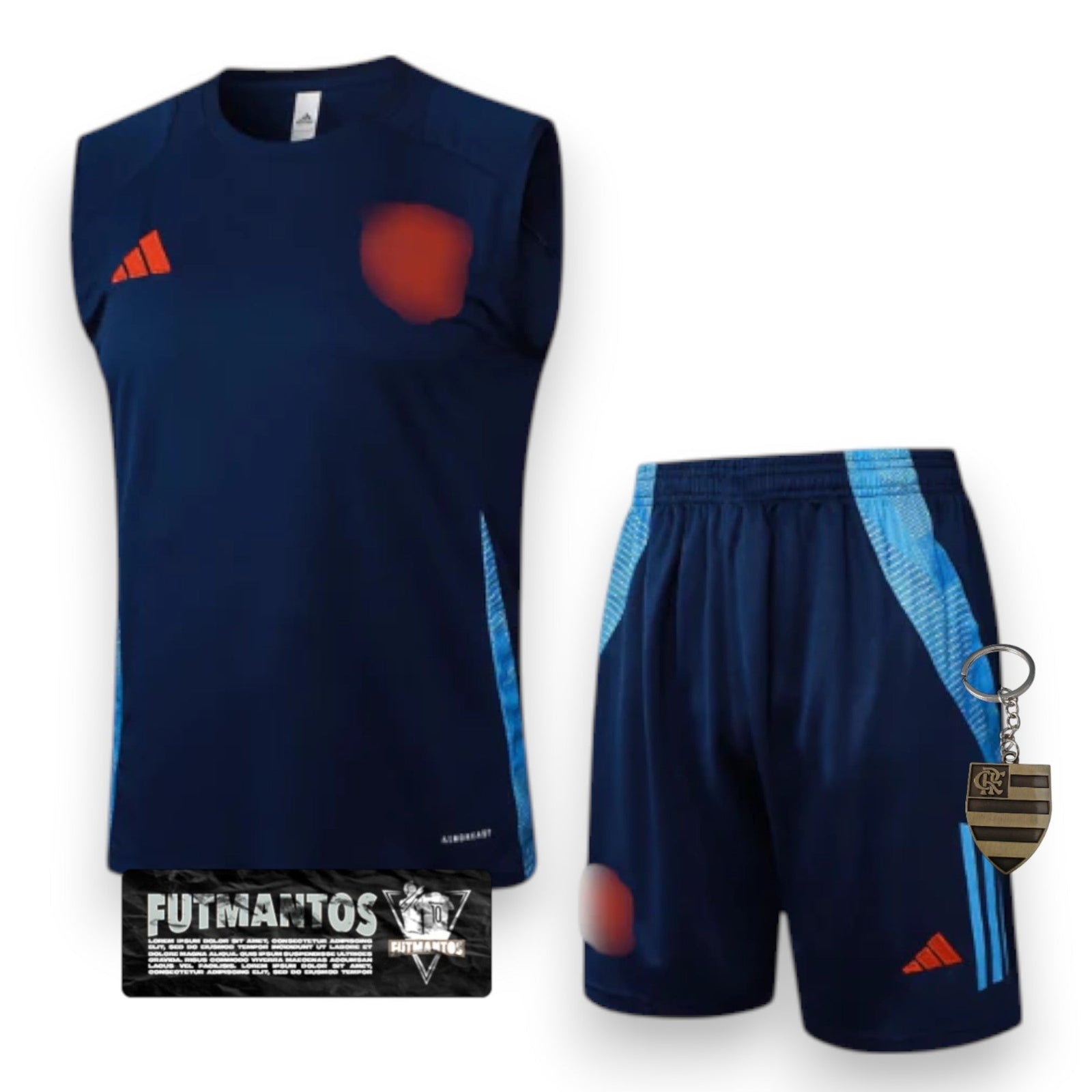 Conjunto Flamengo CRF Staff Técnica Sleeveless 25/26 - Blue Escuro