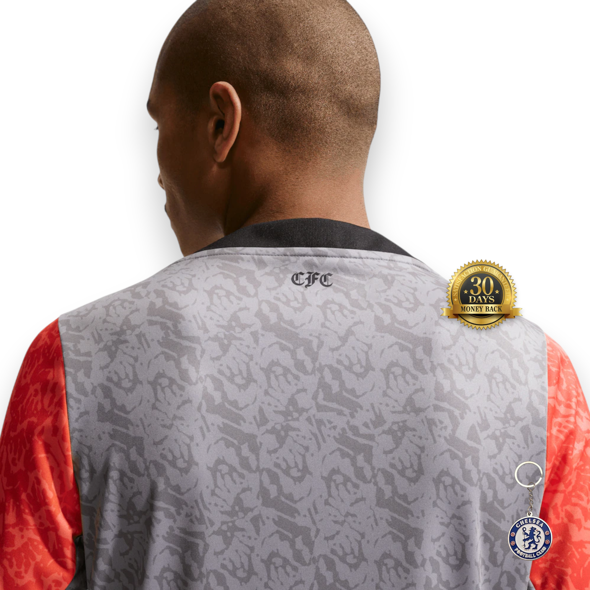 Chelsea Nike Pre Match Top - Grey