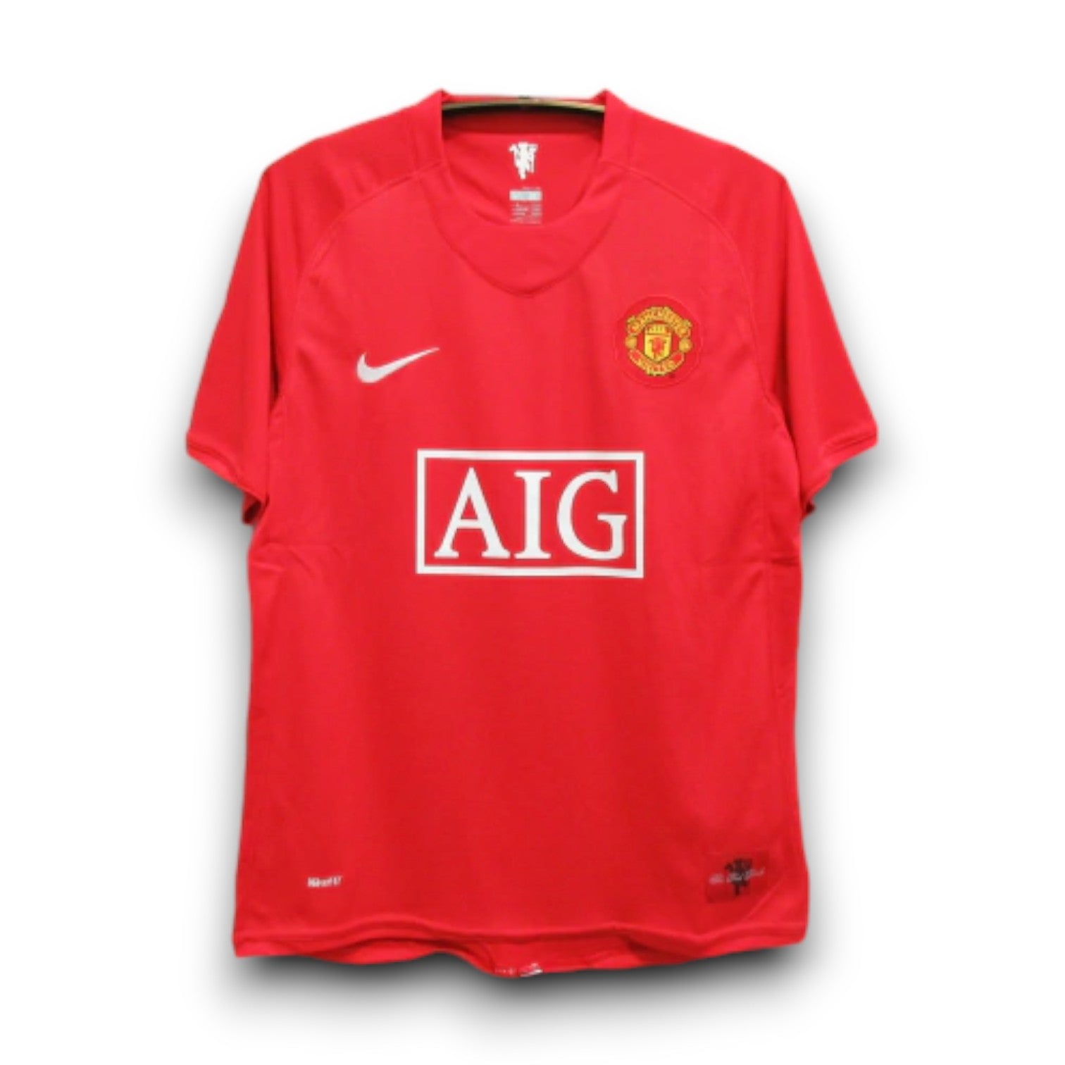 RONALDO #7 Manchester United Retro Jersey Home 2007/08