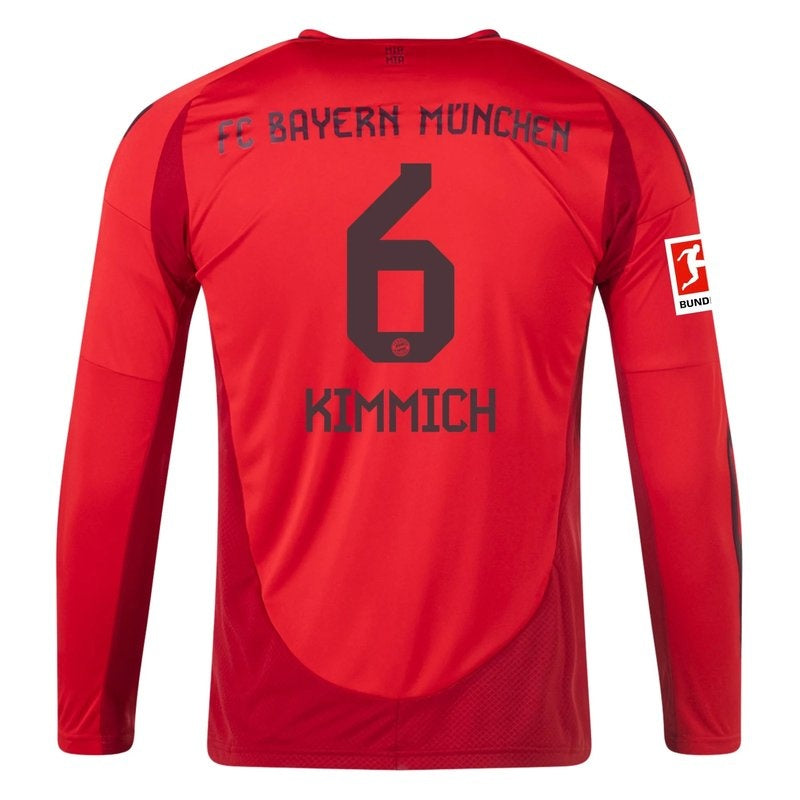 Joshua Kimmich Bayern Munich 24/25 Home Jersey - Long Sleeve