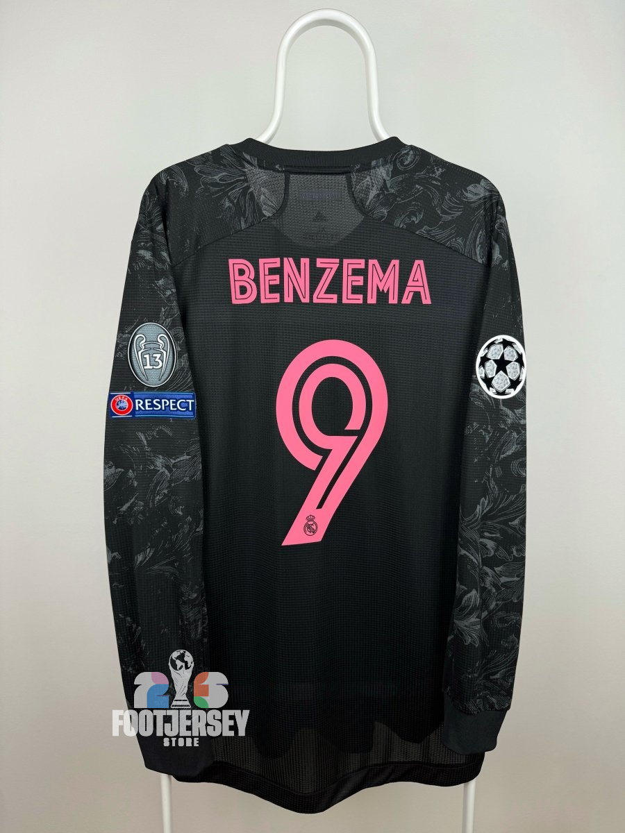 Karim Benzema - Real Madrid 2020/21 away shirt AUTHENTIC 🇫🇷