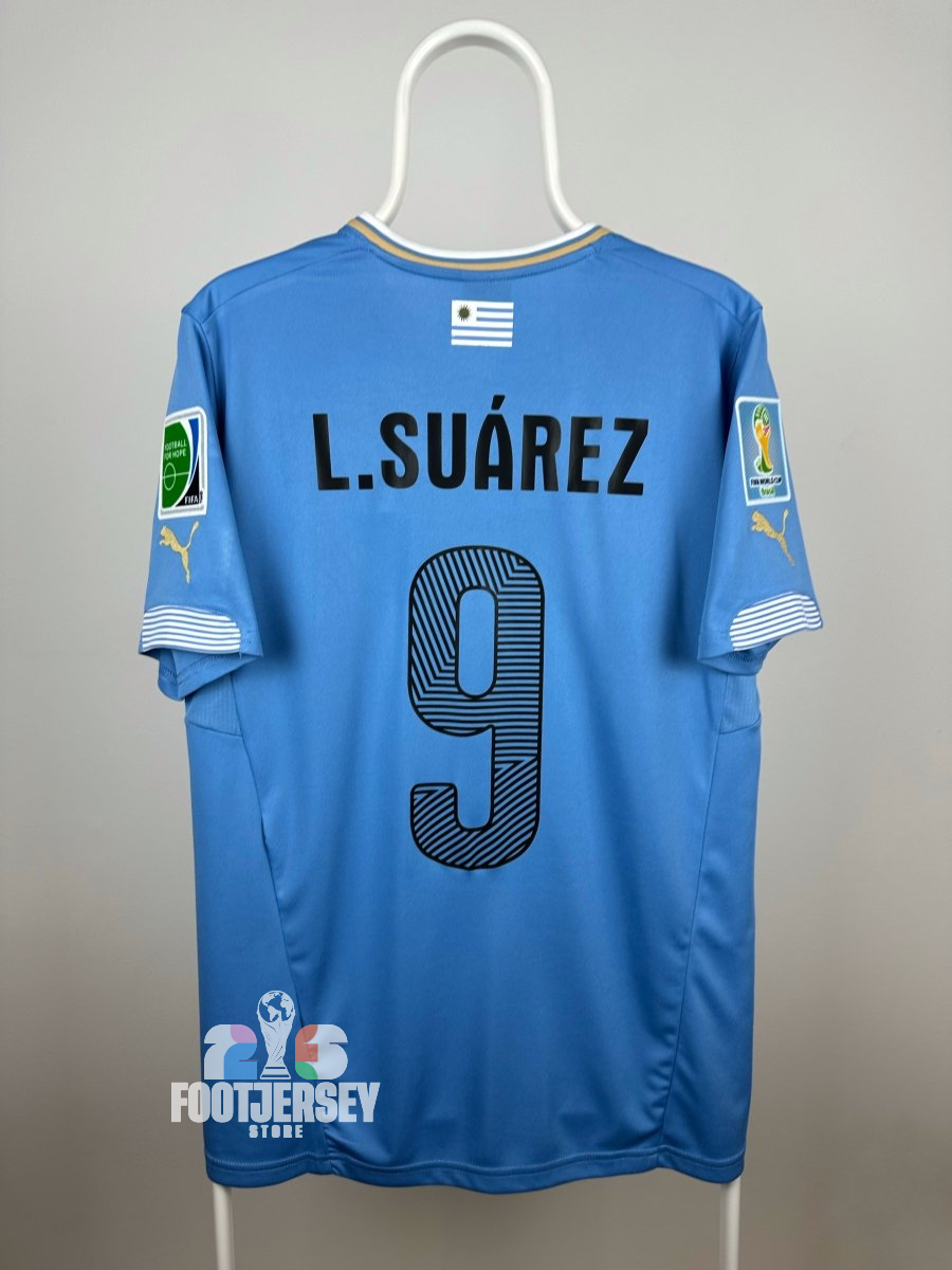Luis Suarez - Uruguay 2014 home shirt 🇺🇾