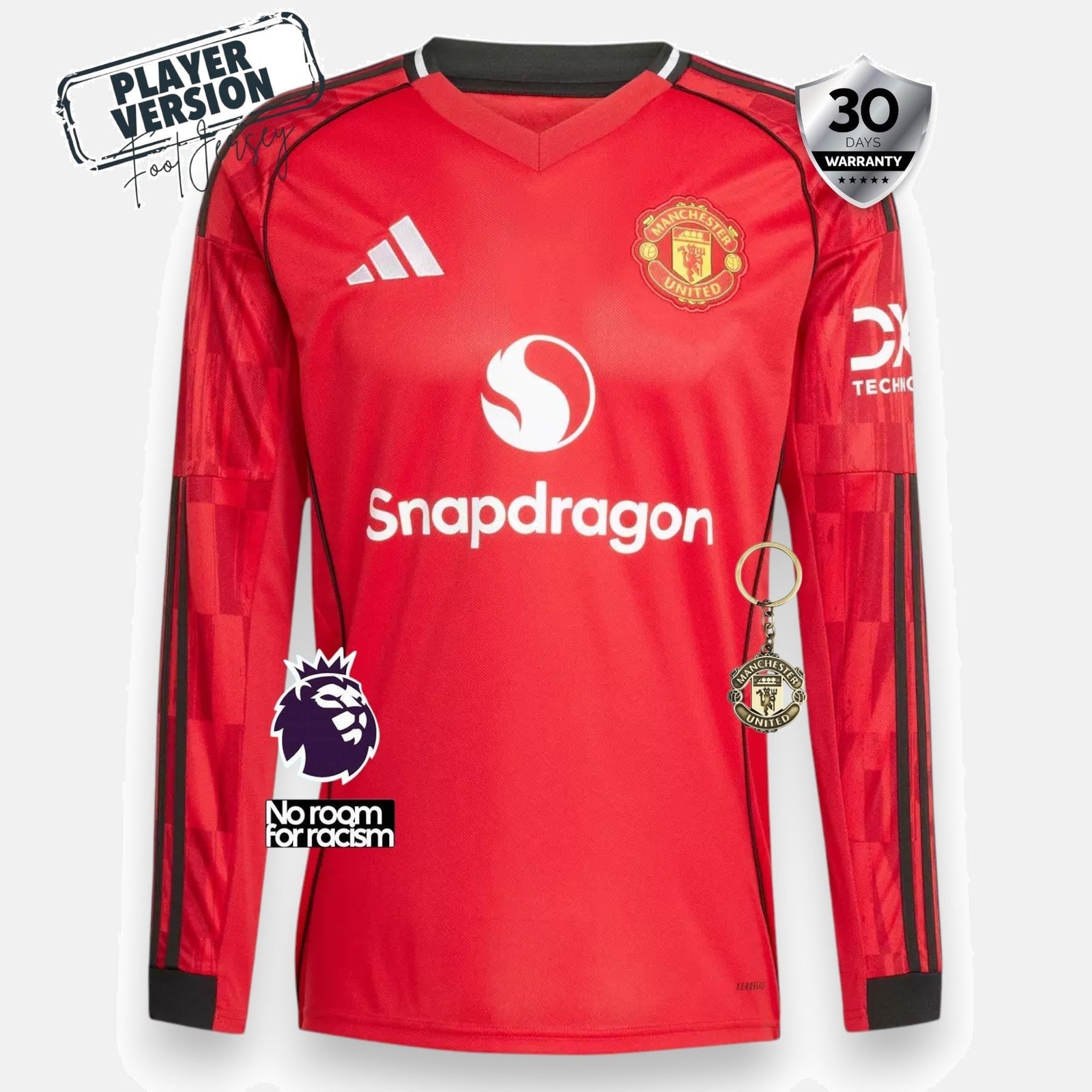 Home 25/26 Men's Long Sleeve Player Jersey