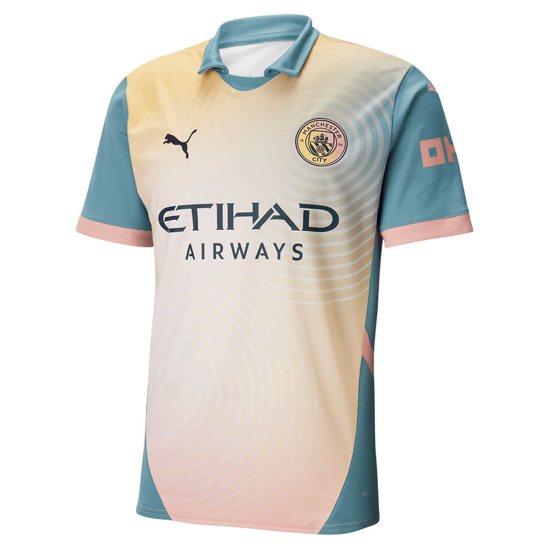 #17 De Bruyne Manchester City Fourth "Definitely City" Jersey 2024/2025