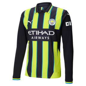 #47 Foden Manchester City Away Jersey 2024/2025 Long Sleeve