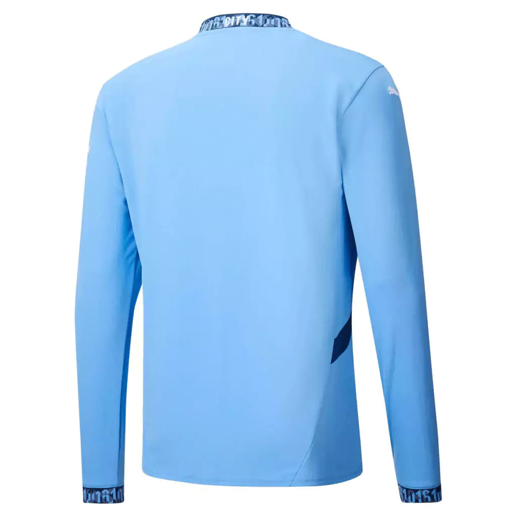 Manchester City Home Jersey 2024/2025 Long Sleeve