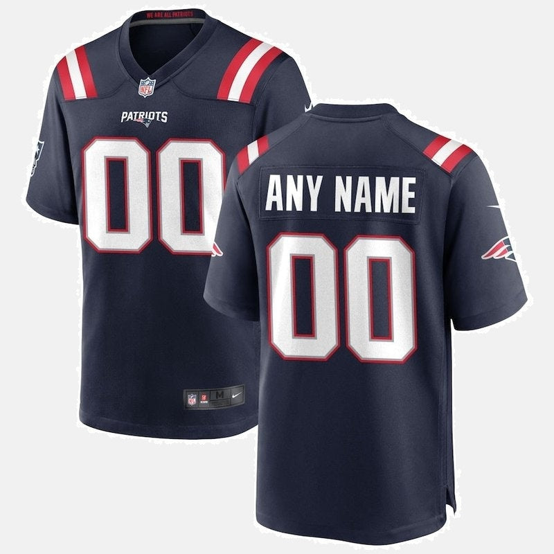 Custom NFL Jersey - Navy