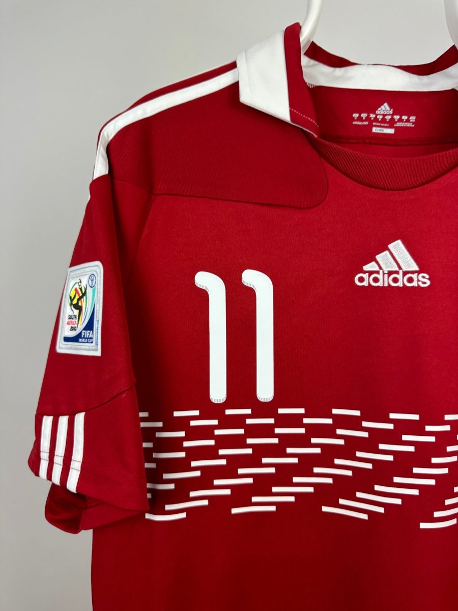 Nicklas Bendtner - Denmark 2010 home shirt 🇩🇰