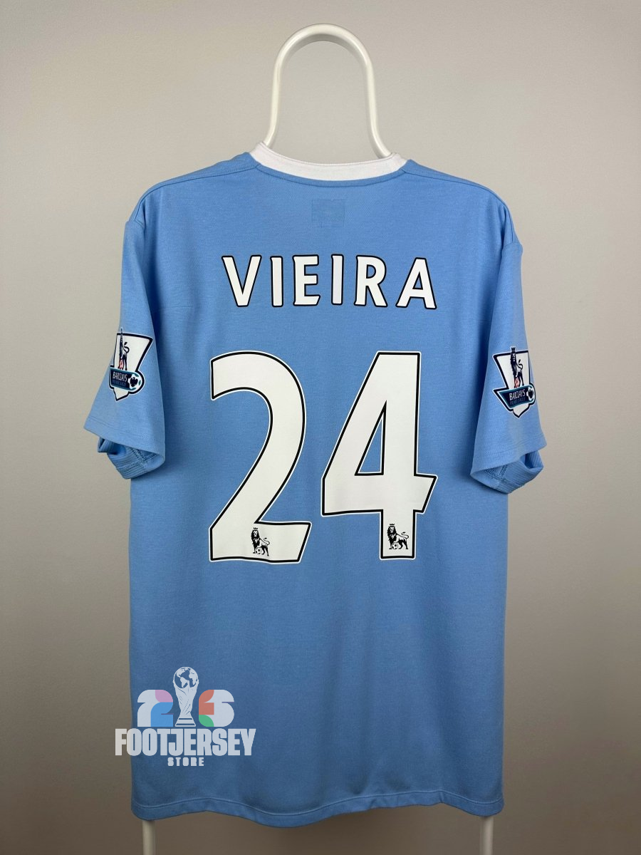 Patrick Vieira - Manchester City 2010/11 home shirt 🇫🇷
