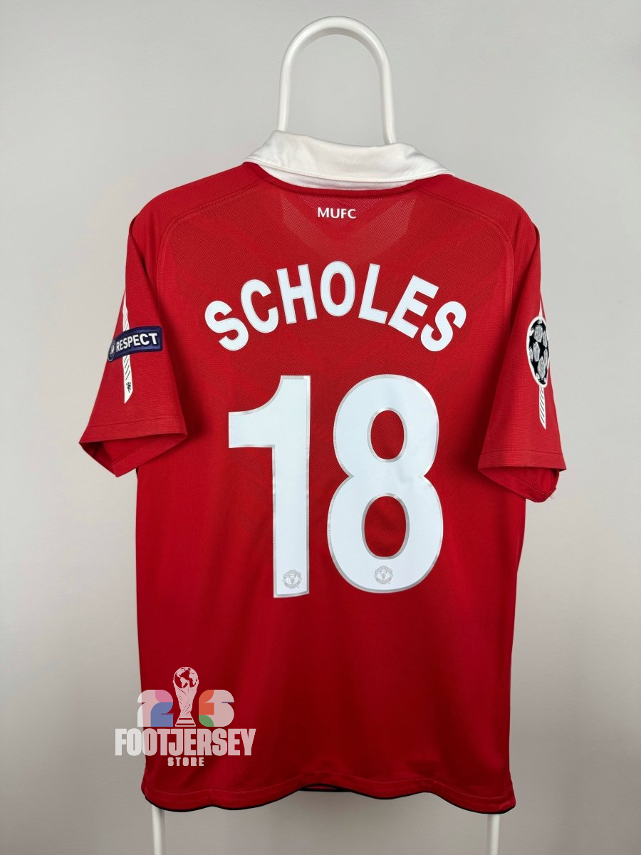 Paul Scholes - Manchester United 2010/11 hjemmebane trøje 🏴󠁧󠁢󠁥󠁮󠁧󠁿