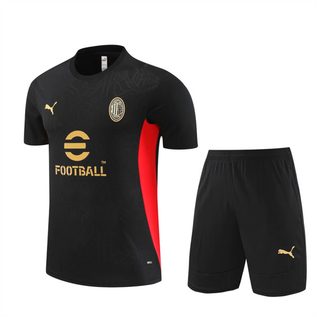 AC Milan Kit Training Jersey + Shorts