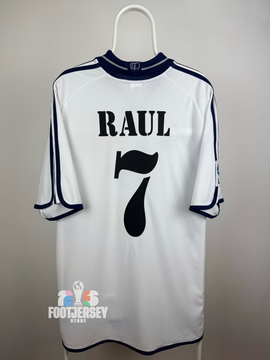 Raul Gonzalez - Real Madrid 2000/01 home shirt 🇪🇸