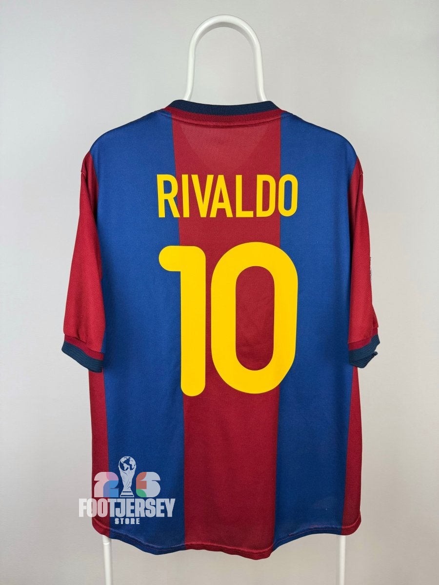 Rivaldo - FC Barcelona 1998/99 home shirt 🇧🇷