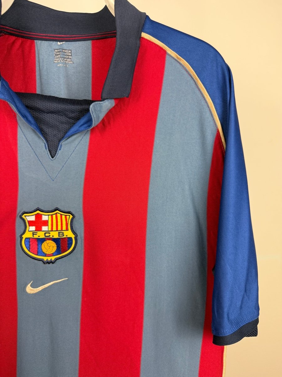 Rivaldo - FC Barcelona 2001/02 home shirt 🇧🇷