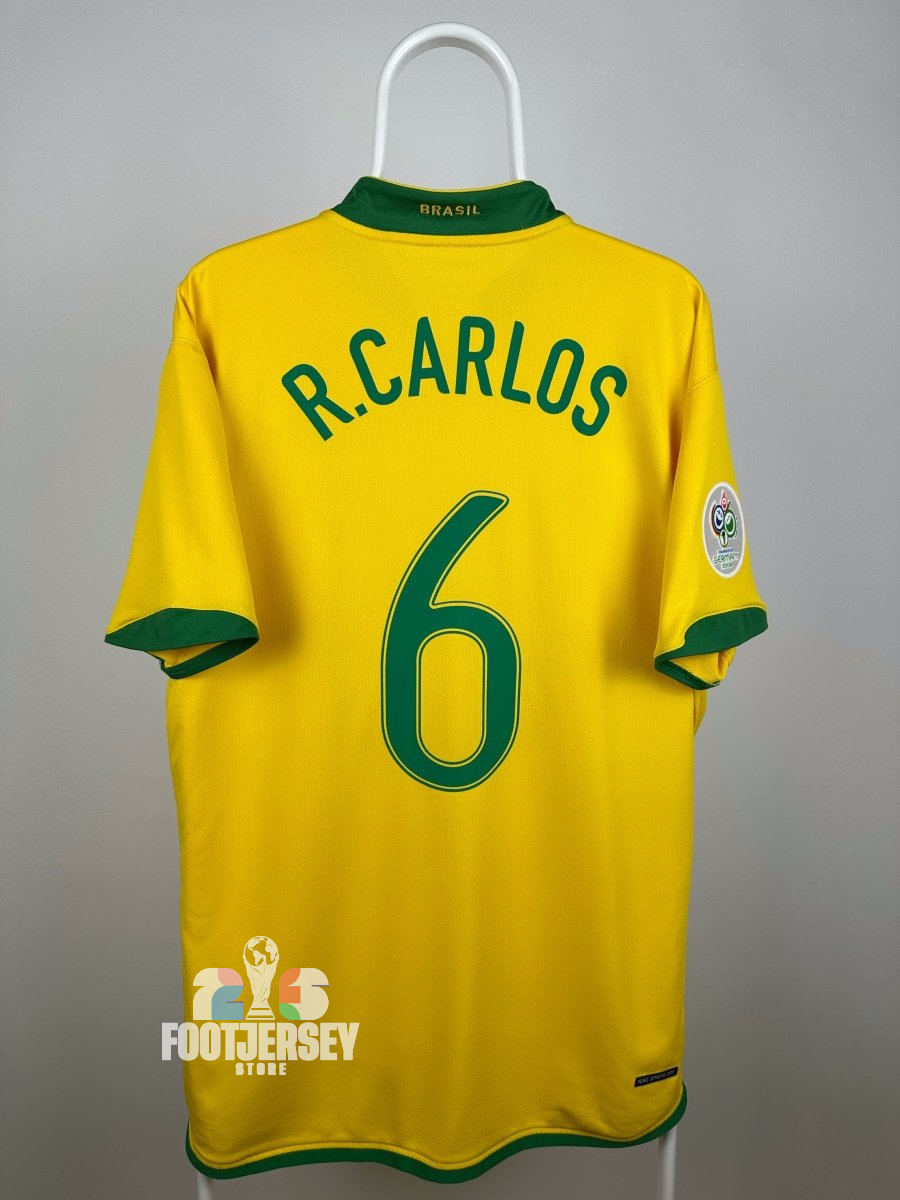 Roberto Carlos - Brazil 2006 home shirt 🇧🇷