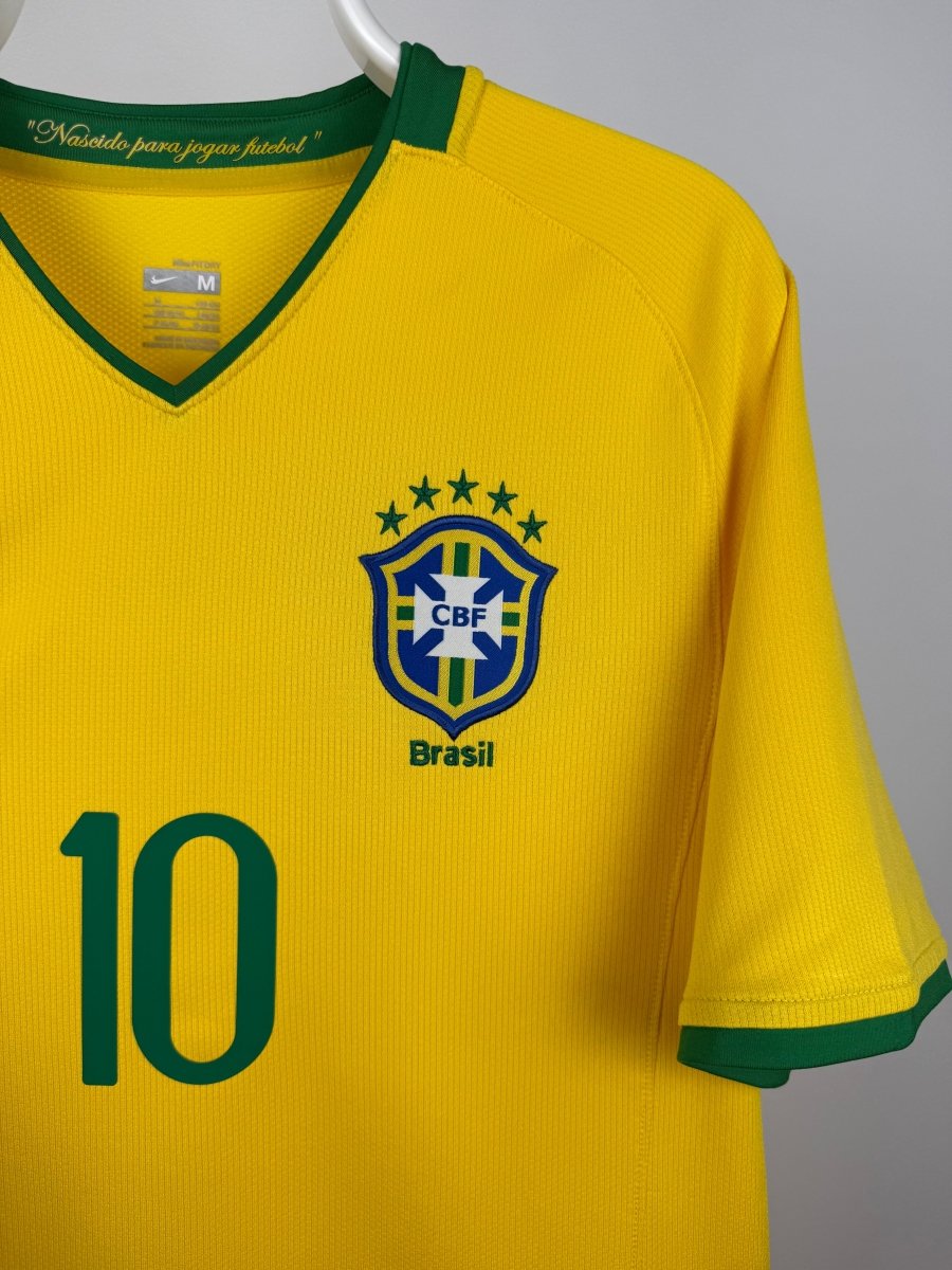 Ronaldinho - Brazil 2008 home shirt 🇧🇷