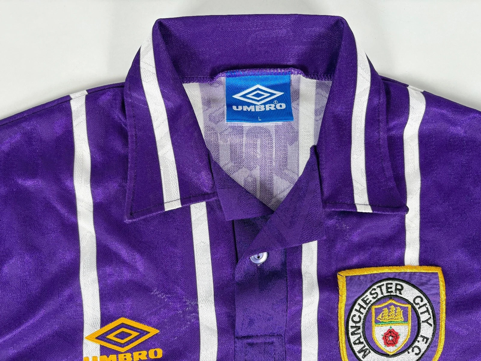 Manchester City 1993/94 Away Retro Jersey