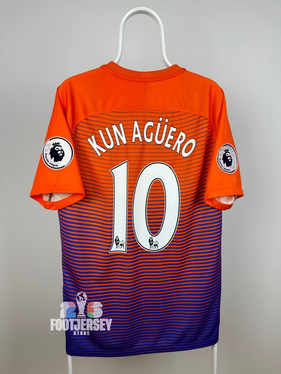 Sergio Aguero - Manchester City 2016/17 Away Shirt 🇦🇷