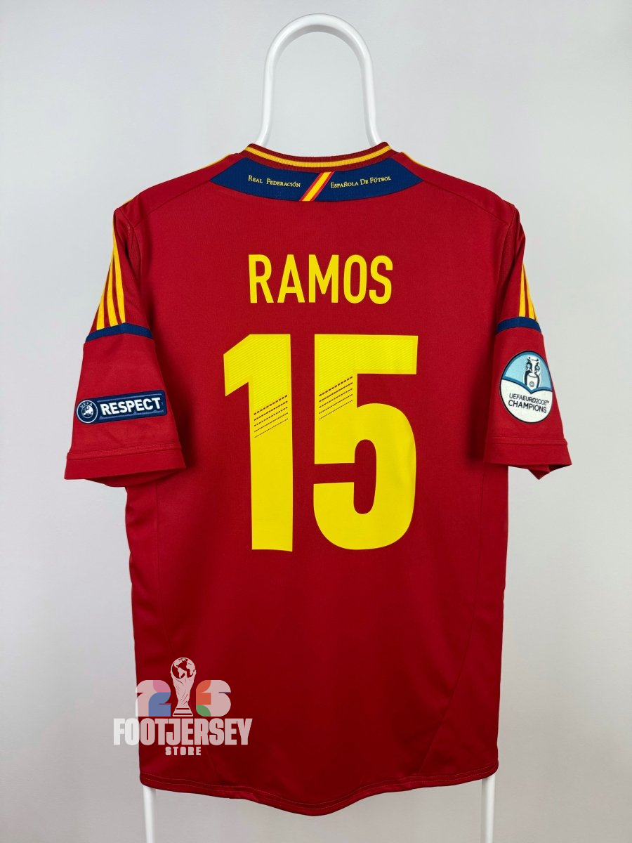 Sergio Ramos - Spain 2012 home shirt 🇪🇸