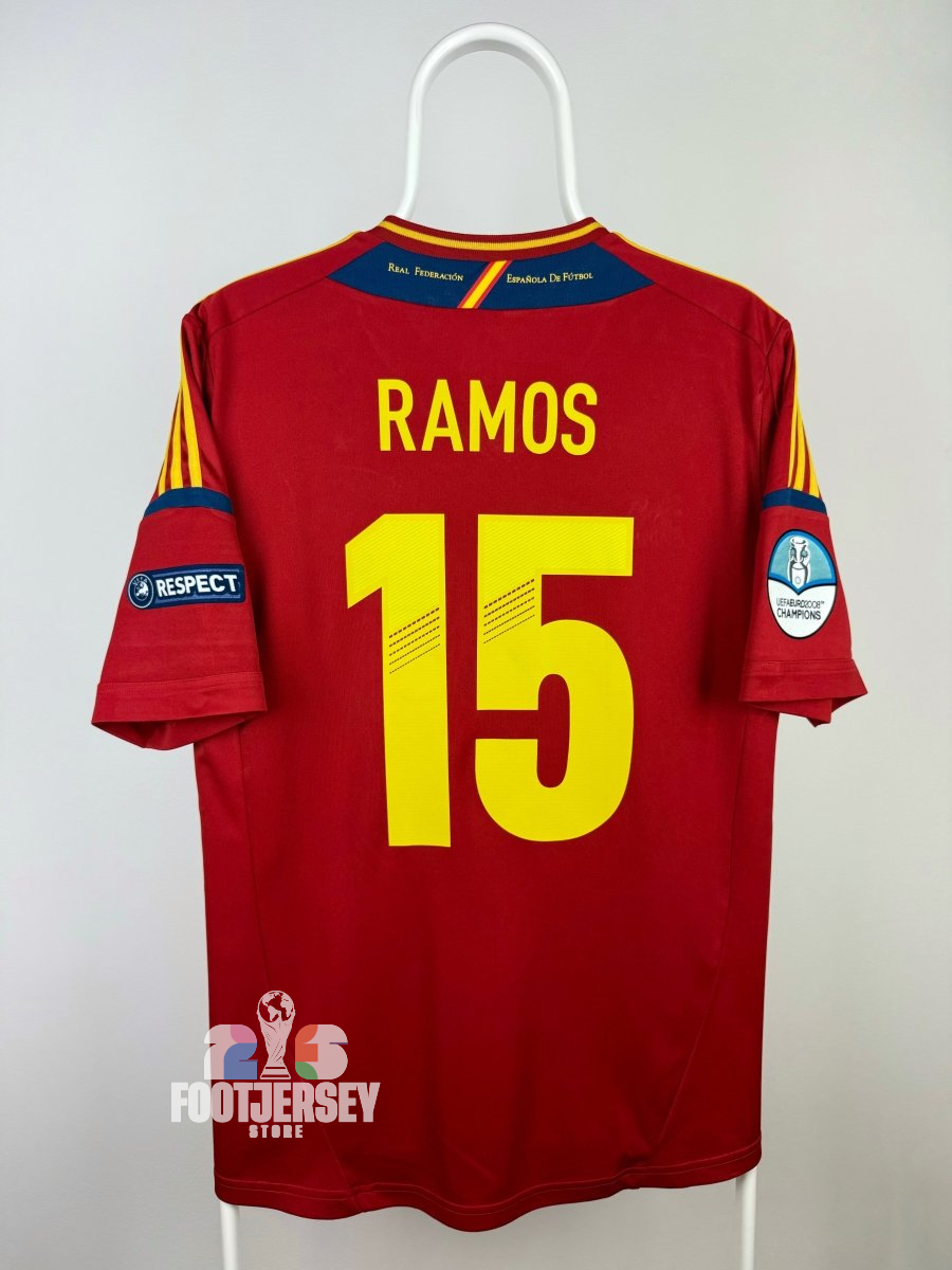 Sergio Ramos - Spain 2012 home shirt 🇪🇸