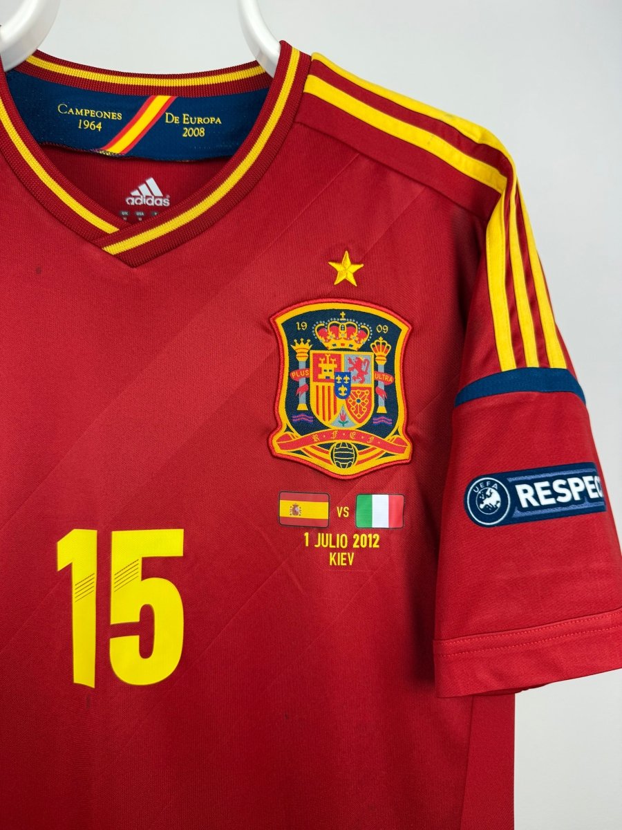 Sergio Ramos - Spain 2012 home shirt 🇪🇸