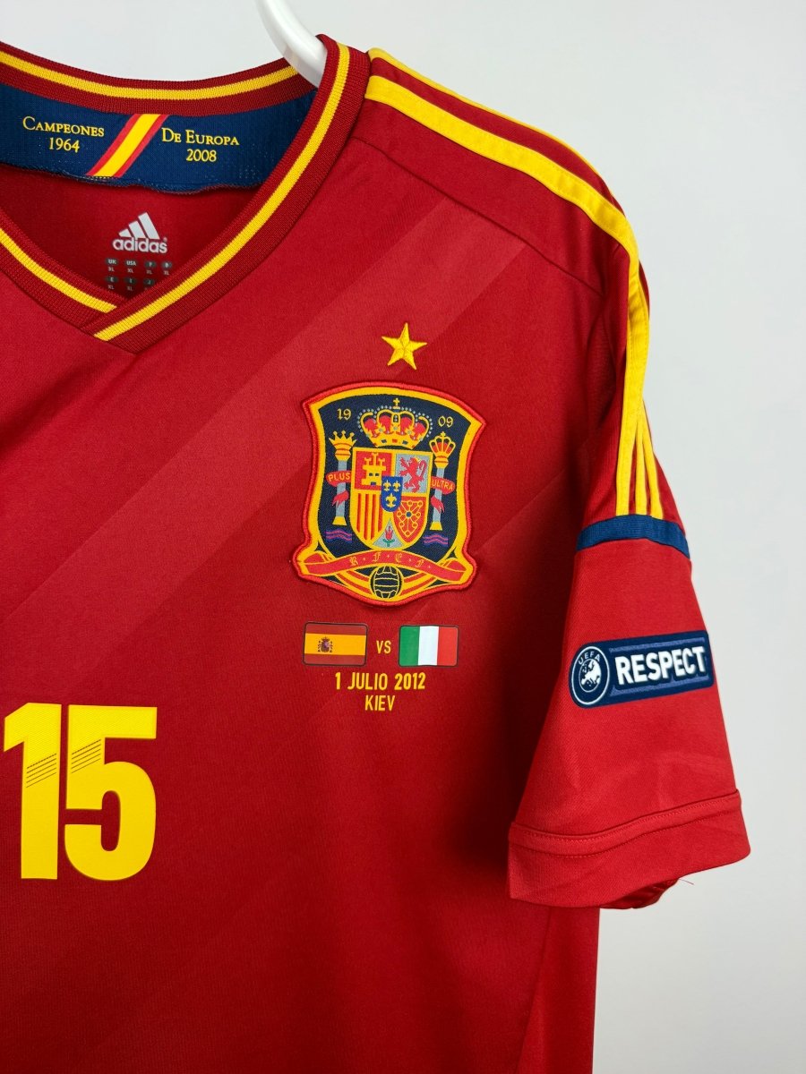 Sergio Ramos - Spain 2012 home shirt 🇪🇸
