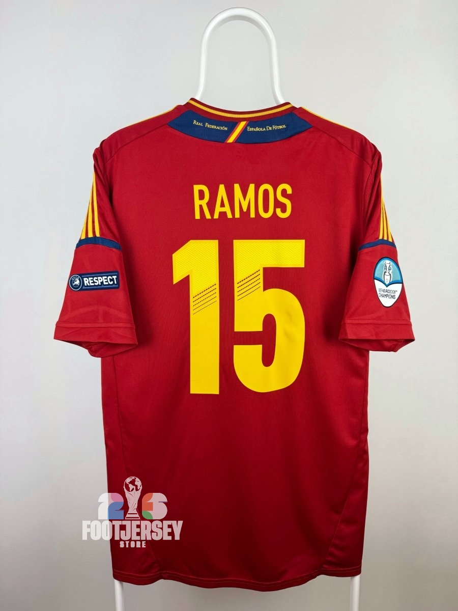 Sergio Ramos - Spain 2012 home shirt 🇪🇸