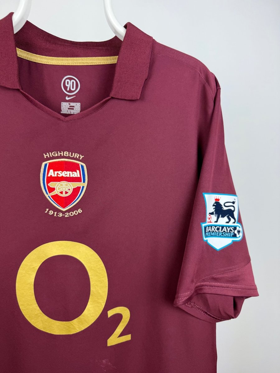 Thiery Henry - Arsenal 2005/06 home shirt 🇫🇷