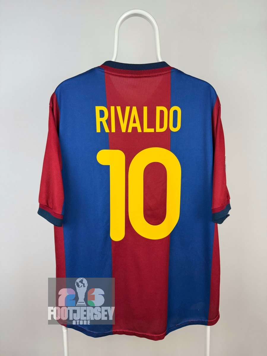 Rivaldo - FC Barcelona 1998/99 home shirt 🇧🇷