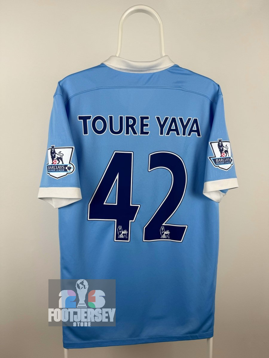 Yaya Toure - Manchester City 2015/16 home shirt 🇨🇮