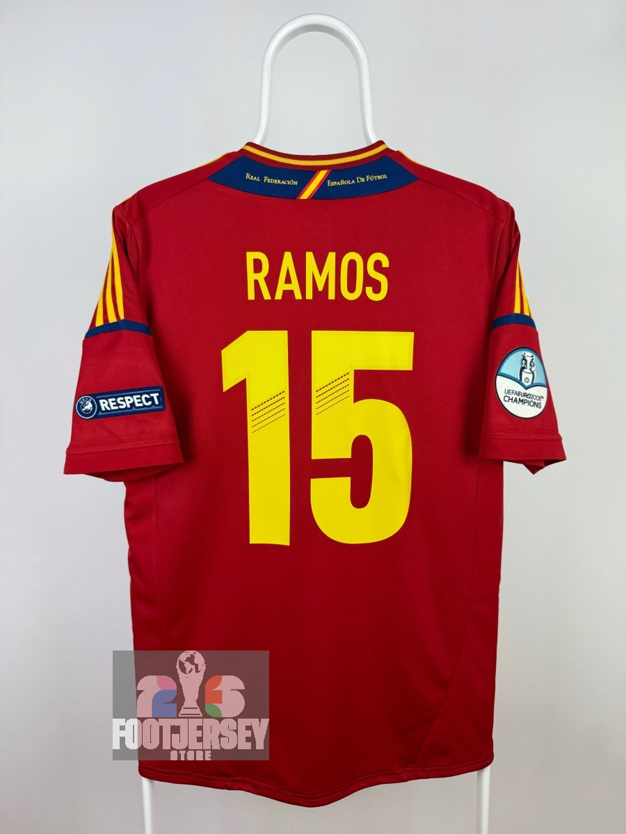 Sergio Ramos - Spain 2012 home shirt 🇪🇸