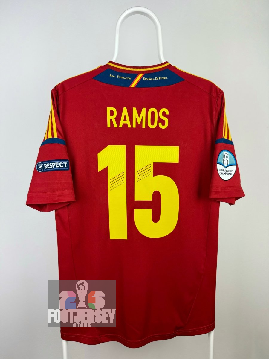 Sergio Ramos - Spain 2012 home shirt 🇪🇸