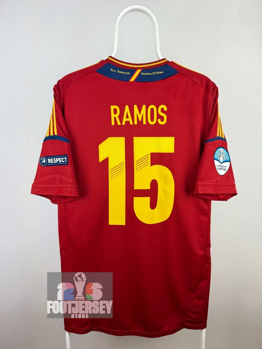Sergio Ramos - Spain 2012 home shirt 🇪🇸