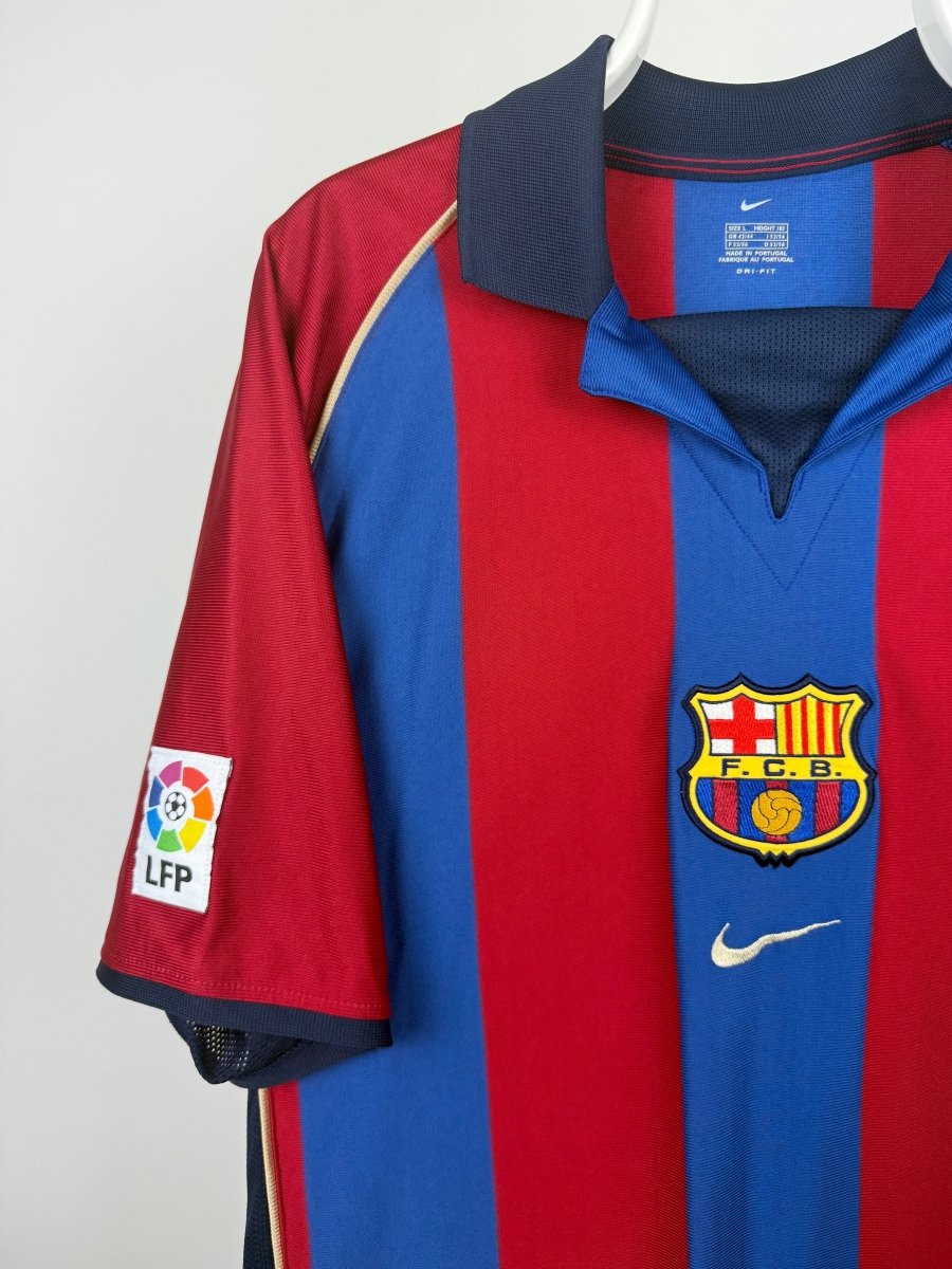Xavi Hernandez- FC Barcelona 2001/02 home shirt 🇪🇸