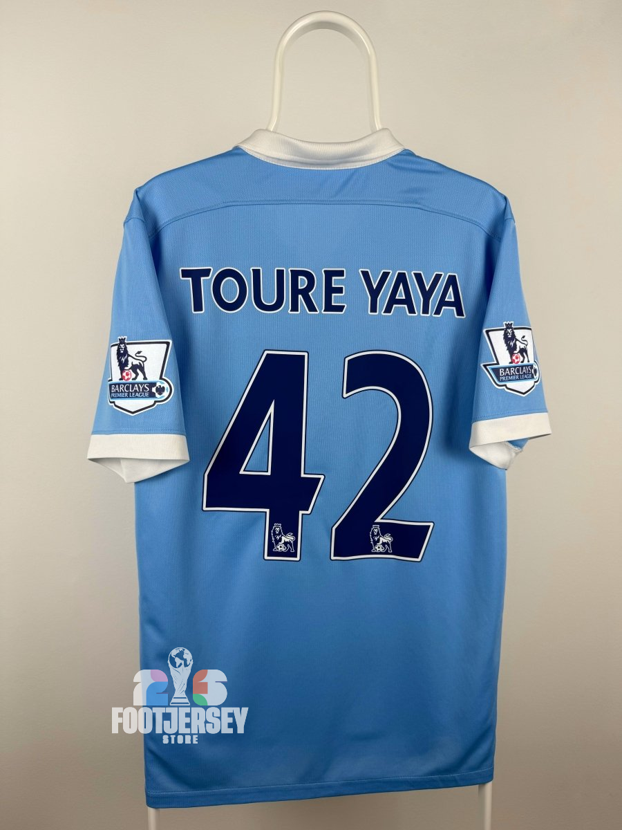 Yaya Toure - Manchester City 2015/16 home shirt 🇨🇮