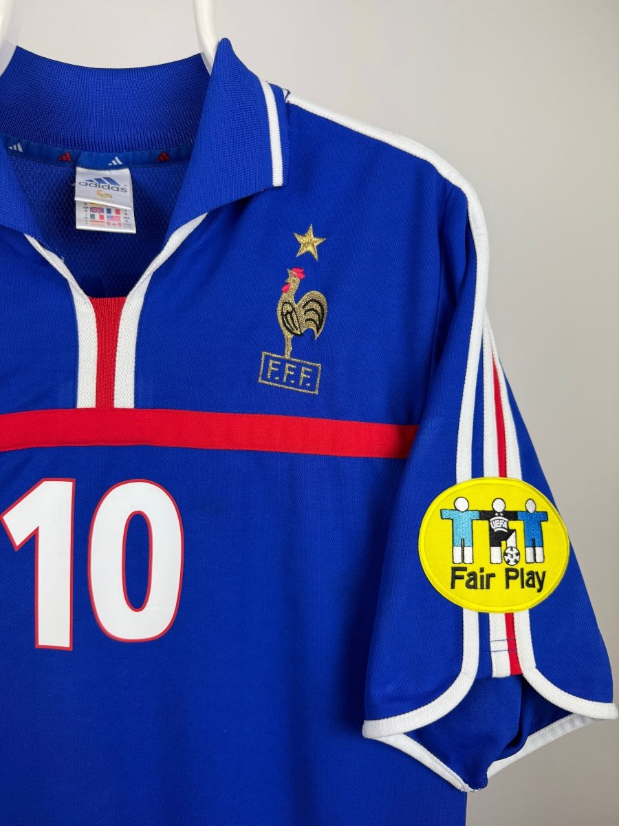 Zinedine Zidane - France 2000 home shirt 🇫🇷