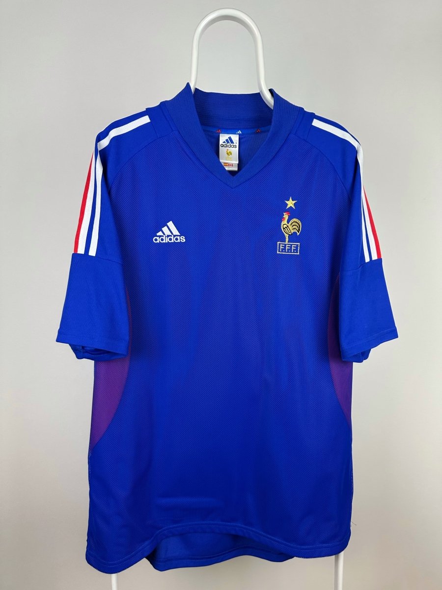 Zinedine Zidane - France 2002 home shirt 🇫🇷