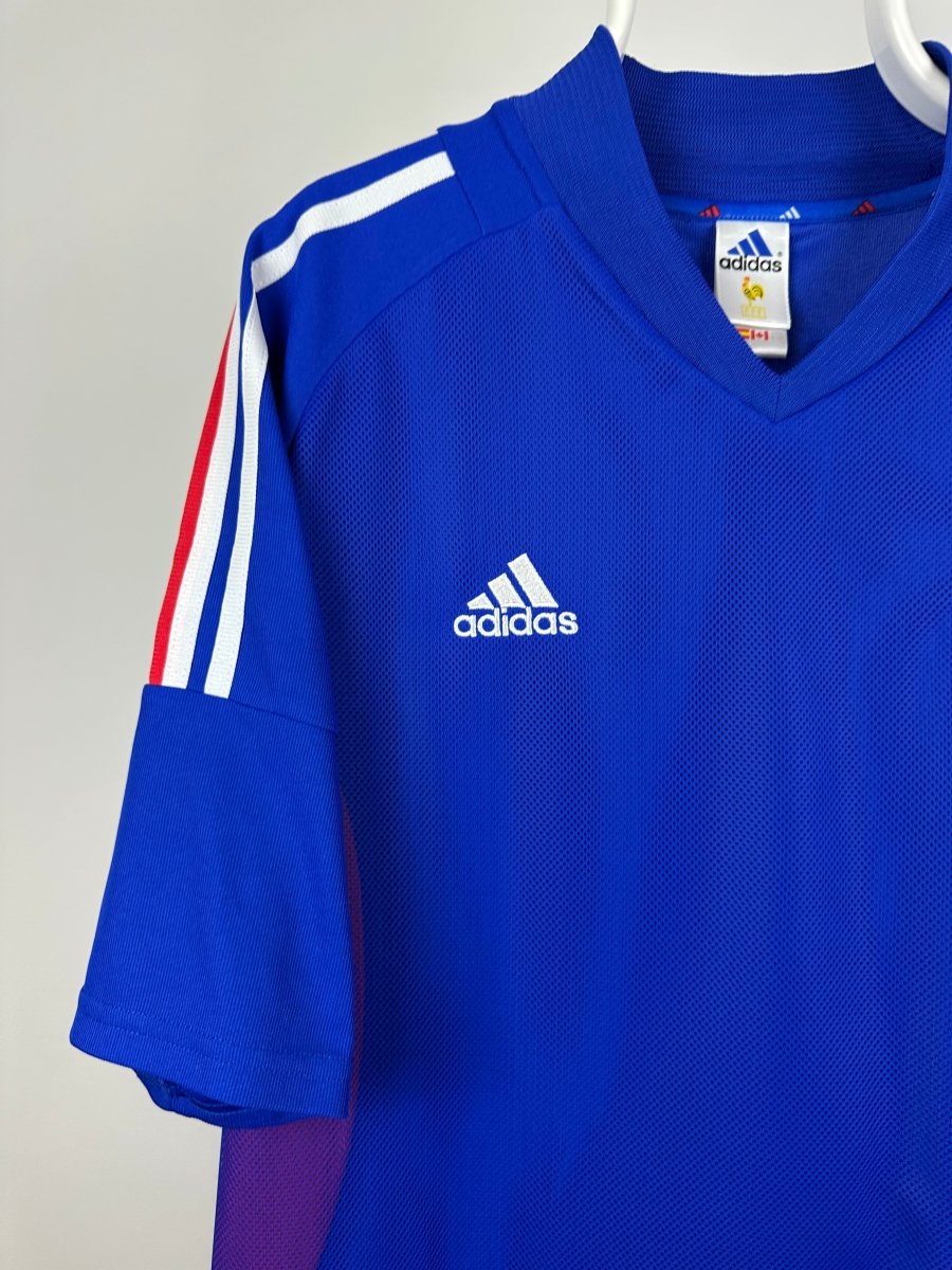 Zinedine Zidane - France 2002 home shirt 🇫🇷