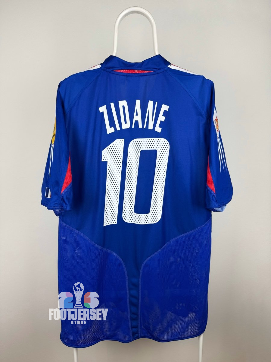 Zinedine Zidane - France 2004 home shirt 🇫🇷