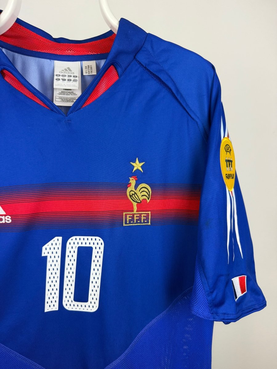 Zinedine Zidane - France 2004 home shirt 🇫🇷